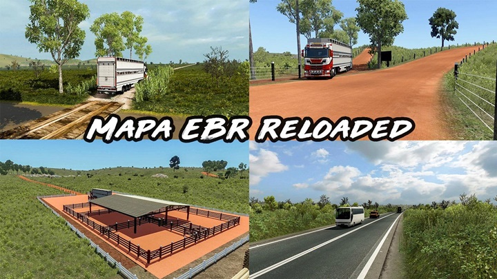 ETS2 – EBR 1.73 Brezilya Haritası (1.38.x)
