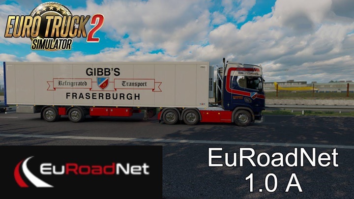 ETS2 – Euroadnet Haritası V1.0A (1.38.x)