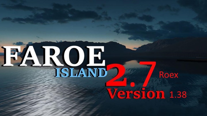 ETS2 – Faroe Adaları Haritası (1.38.x)