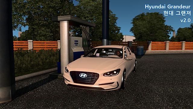 ETS2 – Hyundai Grandeur Araba Yaması V2 (1.38.x)