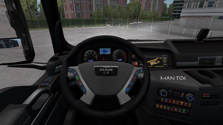 ETS2 – Man Tgx & Tgx Euro 6 Renkli Göstergeler (1.38.x)