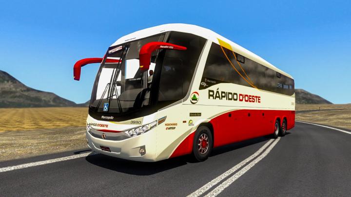 ETS2 – Marcopolo Paradiso G7 1200 Mercedes Otobüs Yaması (1.38.x)