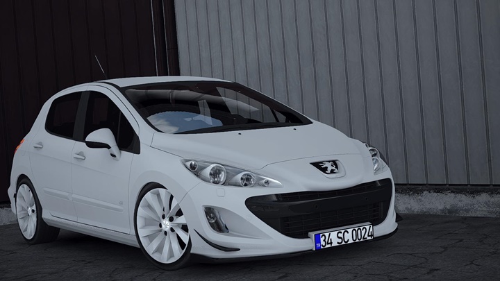 ETS2 – Peugeot 308 2010 Model Araba Yaması (1.38.x)