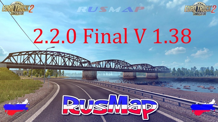 ETS2 – Rusya Haritası V2.2 (1.38.x)