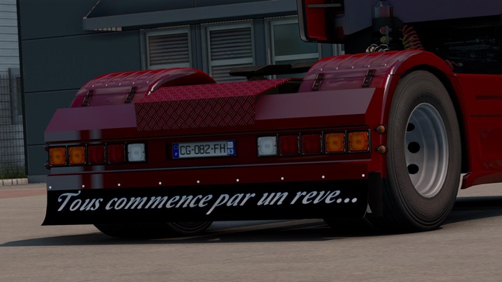 ETS2 – Scania RJL Hollandalı Arka Tampon Modu (1.38.x)