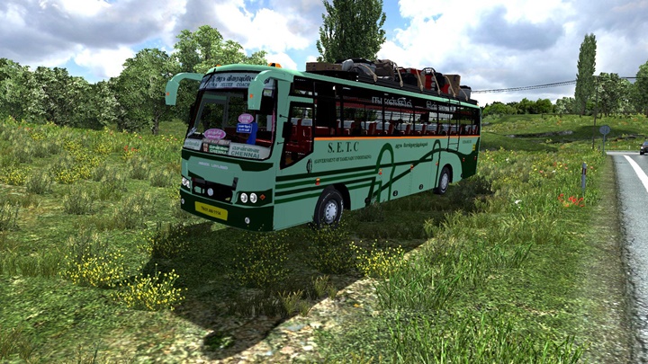 ETS2 – Ashok Leyland Setc Ultra Otobüs Yaması (1.38.x)