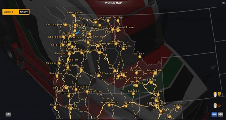 ATS – Bütün Yollar Keşfedildi (1.38.x)