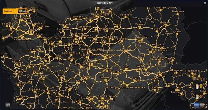 ETS2 – Bütün Yollar Keşfedildi (1.38.x)