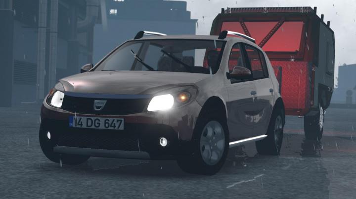 ETS2 / ATS – Dacia Sandero Araba Yaması (1.38.x)