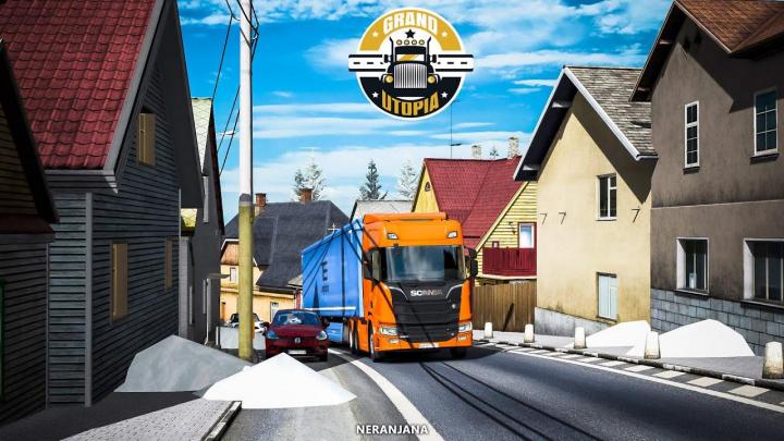 ETS2 – Grand Utopia Haritası V2 (1.38.x)