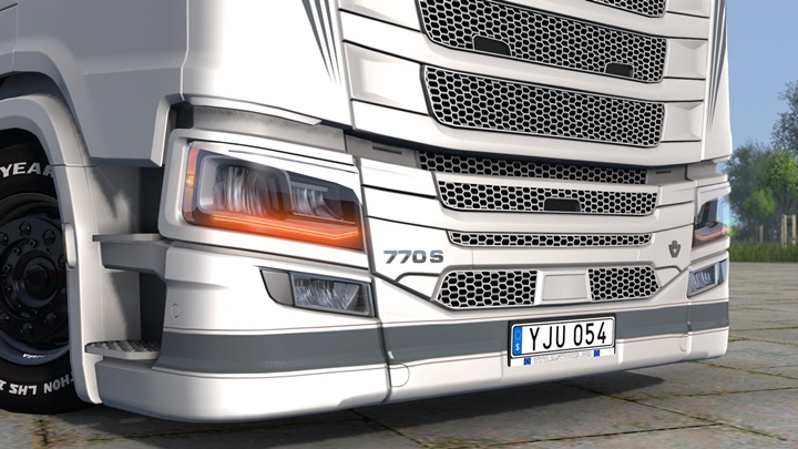 ETS2 – Scania 770S Motor + Rozet (1.38.x)