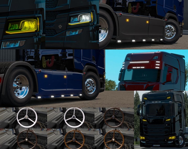 ETS2 – Scania Yeni Nesil Aksesuar Paketi V1.4 (1.38.x)