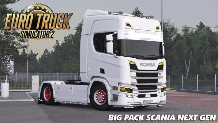 ETS2 – Scania Yeni Nesil Büyük Modifiye Paketi (1.38.x)