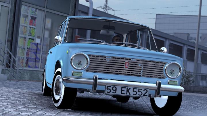 ETS2 / ATS – Fiat 124 Araba Yaması (1.38.x)