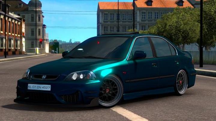 ETS2 – Honda Civic Ies V6 Araba Yaması (1.38.x)