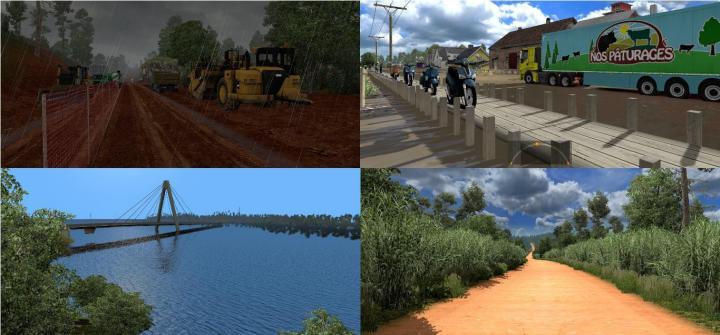 ETS2 – Kuzey Brezilya Haritası V5.0 (1.38.x)