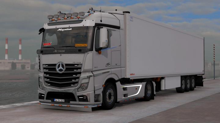 ETS2 – Mercedes Actros MP4 Kamyon Modu (1.38.x)