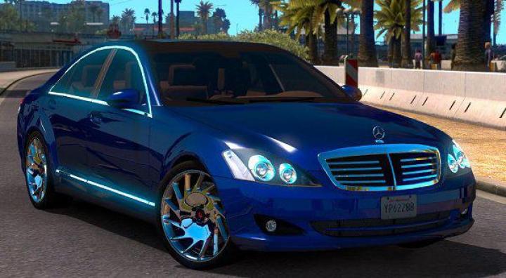 ATS – Mercedes-Benz S350 Araba Yaması V3 (1.38.x)