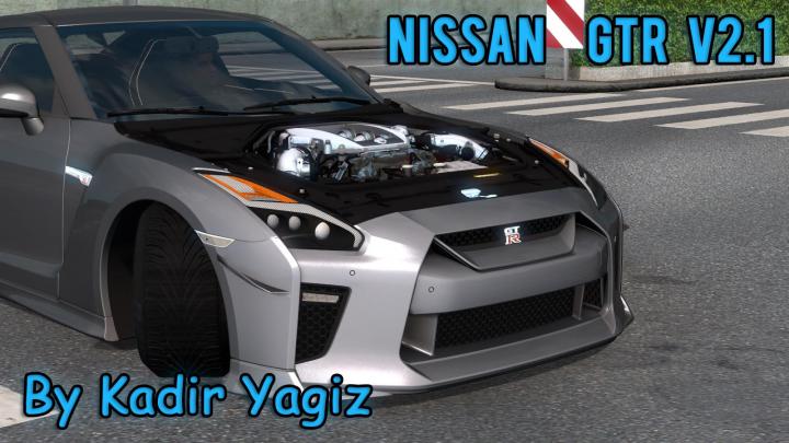ETS2 – Nissan Gtr R35 Araba Yaması V2.1 (1.38.x)