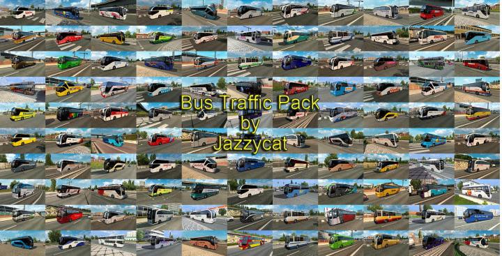 ETS2 – Otobüs Trafik Paketi V10.3 (1.38.x)