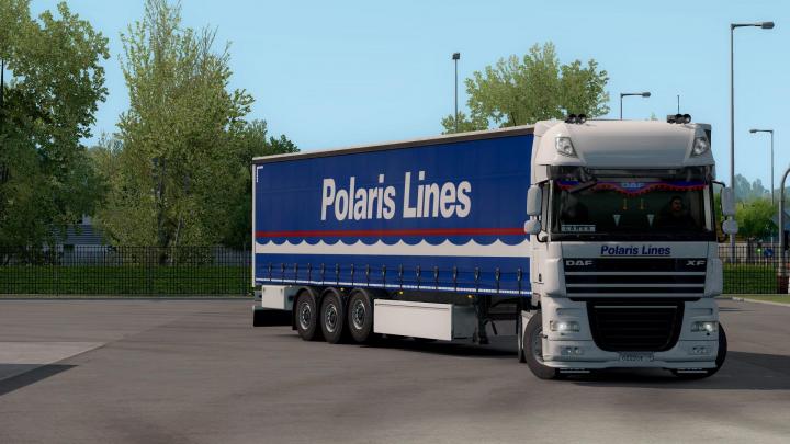 ETS2 – Polaris Lines Skin Paketi V1 (1.38.x)