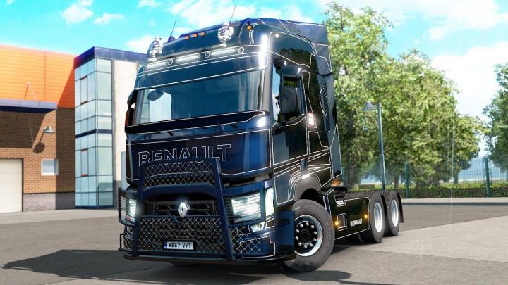 ETS2 – Renault T Modifiye Paketi (1.38.x)