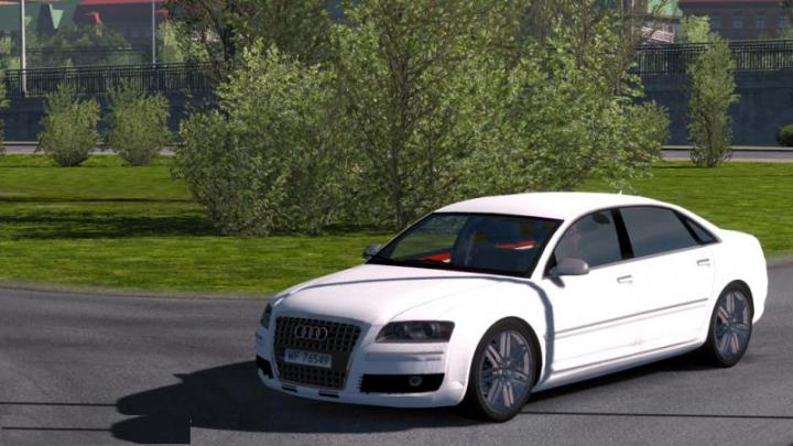 ETS2 – Audi A8 W12 Araba Yaması V3 (1.39.x)