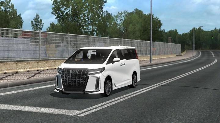 ETS2 – Betty19 Toyota Alphard Trd Araba Yaması V0.0.1 (1.39.x)