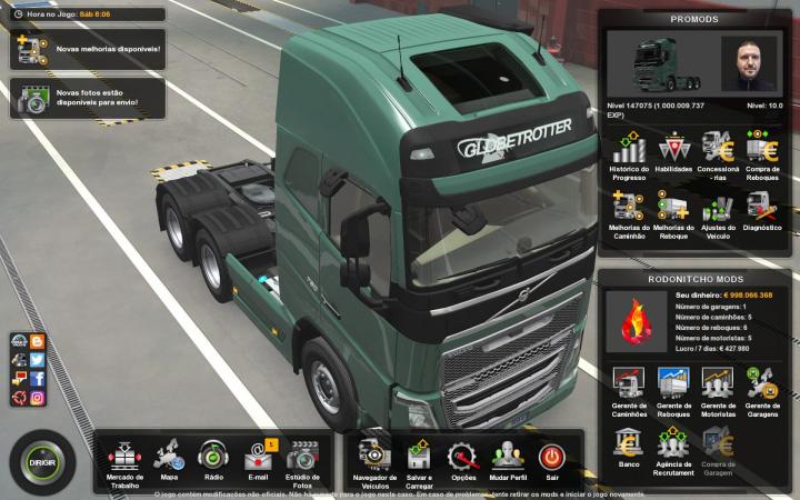 ETS2 – Promods 2.51 Haritası Profil Modu (1.39.x)