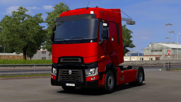 ETS2 – Renault T Piyano Siyah Parçalar (1.39.x)