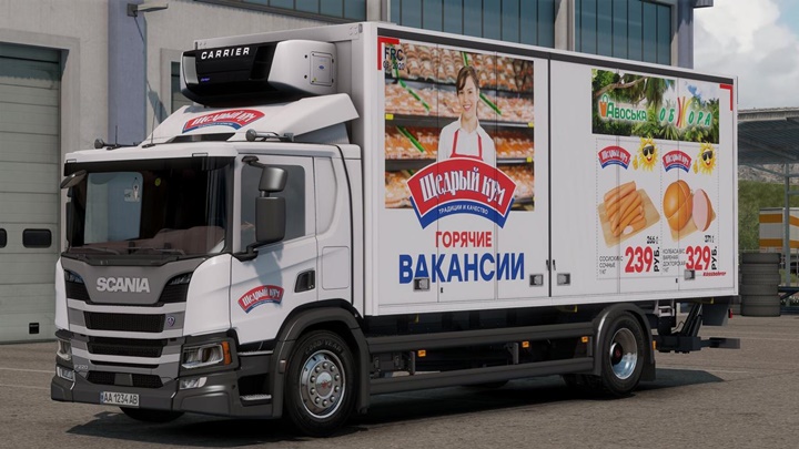 ETS2 – Scania P220 Kamyon Modu (1.38.x)