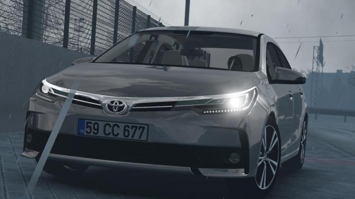 ETS2 / ATS – Toyota Corolla 2018 Model Araba Yaması (1.39.x)