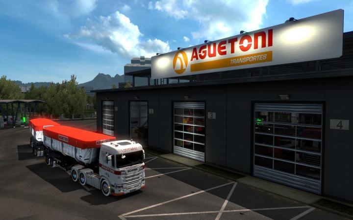 ETS2 – Aguetoni Transportes Garaj Modu (1.39.x)