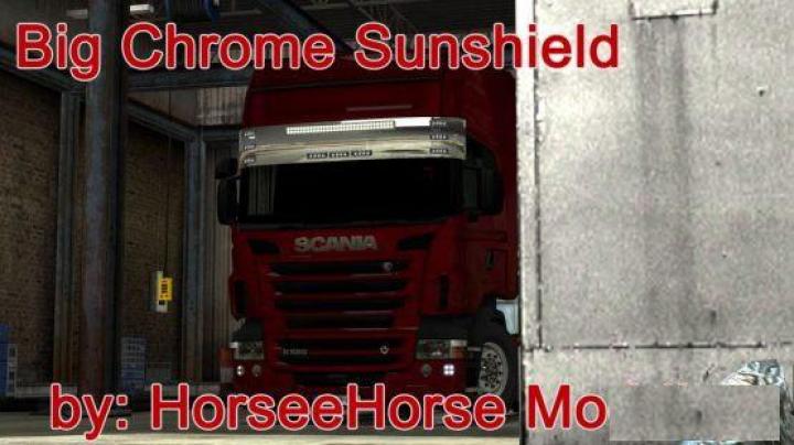ETS2 – Scania Büyük Krom Güneşlik Modu (1.39.x)