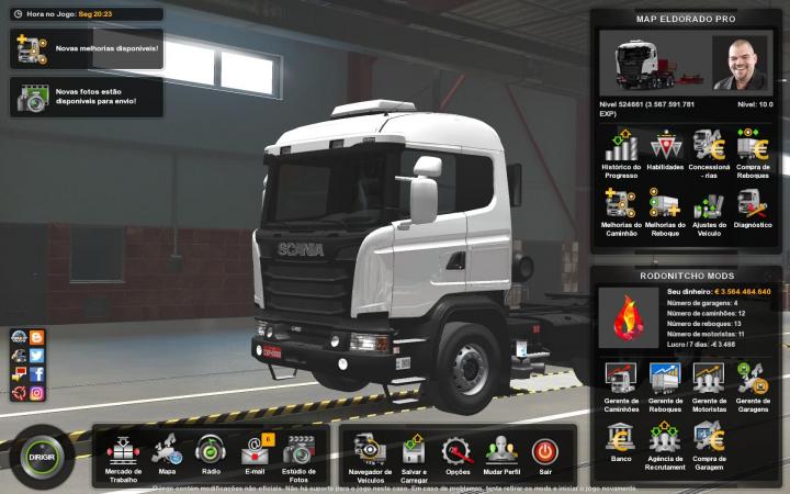 ETS2 – Eldorado Haritası Profil Modu (1.39.x)