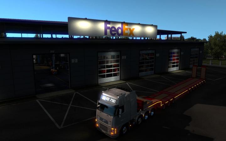 ETS2 – Fedex Garaj Modu (1.39.x)
