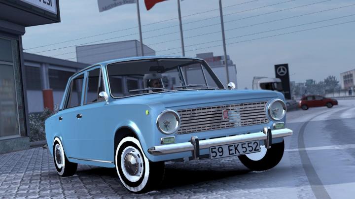 ETS2 / ATS – Fiat 124 Araba Yaması (1.39.x)