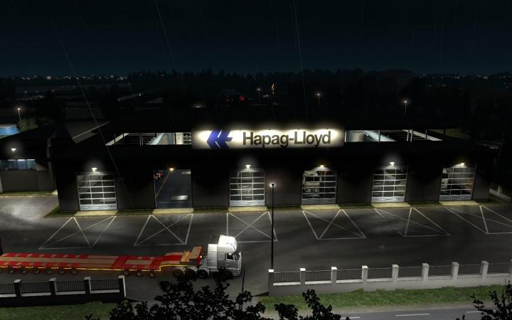 ETS2 – Hapag Lloyd Garaj Modu (1.39.x)