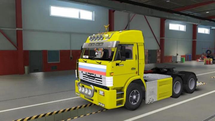 ETS2 – Kamaz 54115 Turbo V8 (1.39.x)
