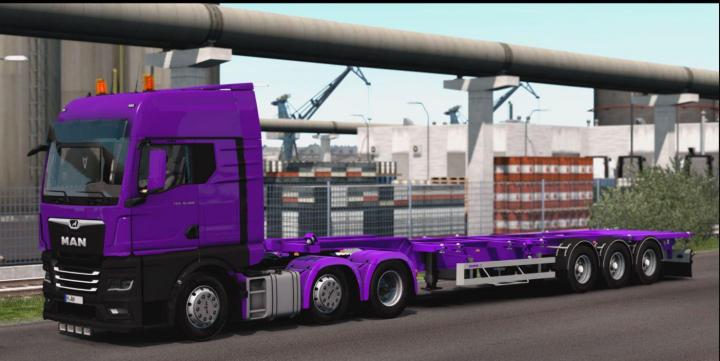 ETS2 – Man Tgx / Gx 2020 Tır Yaması (1.39.x)