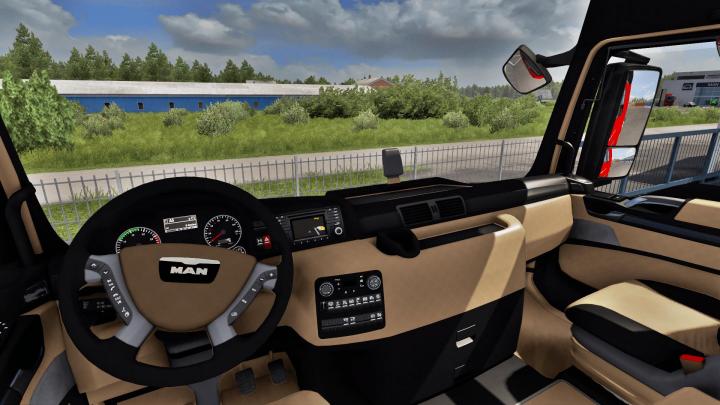ETS2 – Man Tgx Euro 6 Lüks İç Mekan Modu (1.39.x)