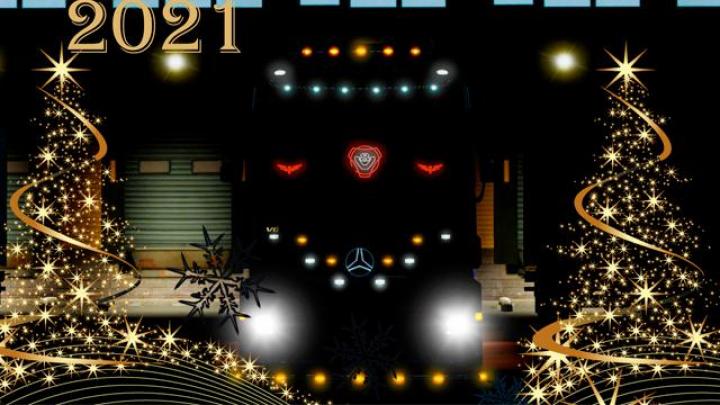 ETS2 – Mercedes-Benz Yeni Yıl 2021 V0.9 (1.39.x)