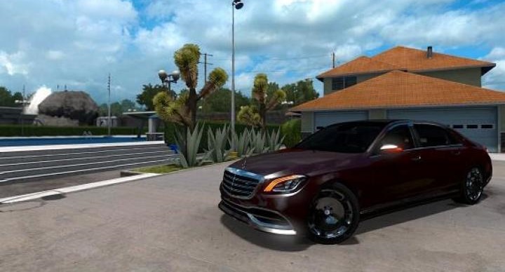 ATS – Mercedes-Benz S650 Maybach 2018 Model Araba Yaması V5 (1.39.x)