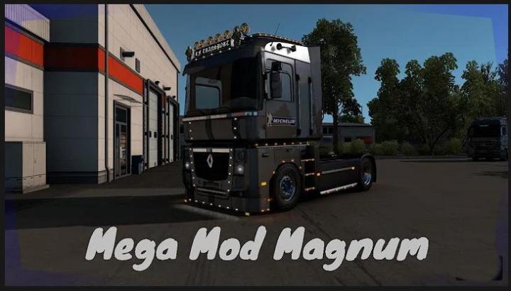 ETS2 – Renault Magnum Modifiyeli Işıklar (1.39.x)