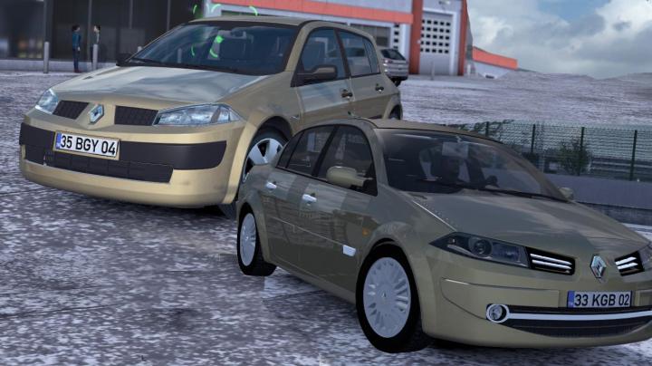 ETS2 / ATS – Renault Megane II Araba Yaması (1.39.x)