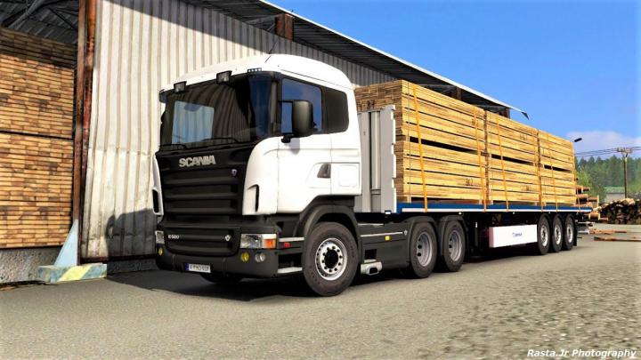 ETS2 – Scania R500 V8 Ses Modu (1.39.x)