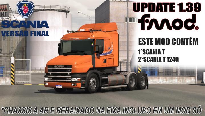 ETS2 – Scania T & T 124G Brezilyalı Tır Yaması (1.39.x)