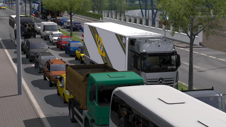 ETS2 – Gerçekçi Trafik Yoğunluğu Modu (1.39.x)