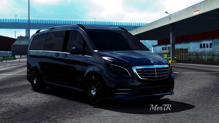 ETS2 – Mercedes-Benz Vito V-Class 2018 Model V3.0 (1.39.x)