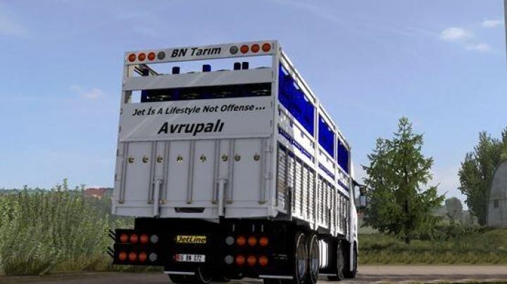ETS2 – Scania Yeni Nesil R450 Türk İşi Kırkayak Modu (1.39.x)